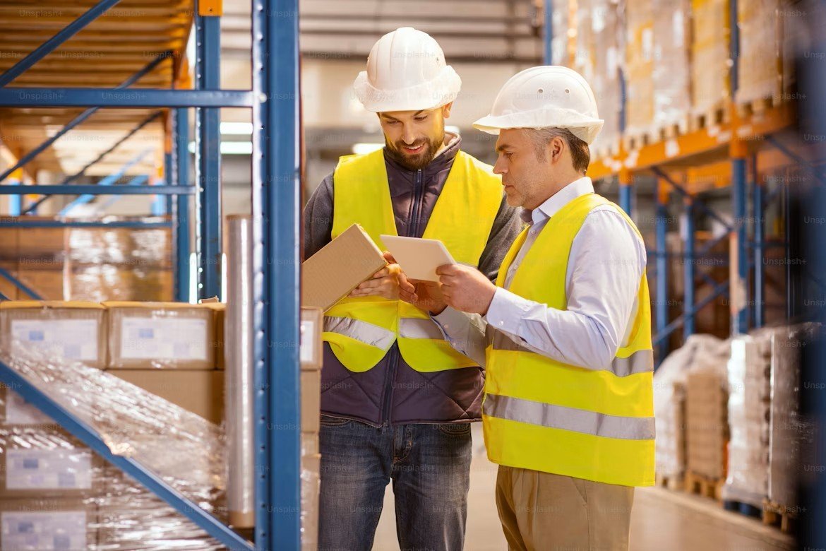 Quality control inspection at a Chinese factory before shipment